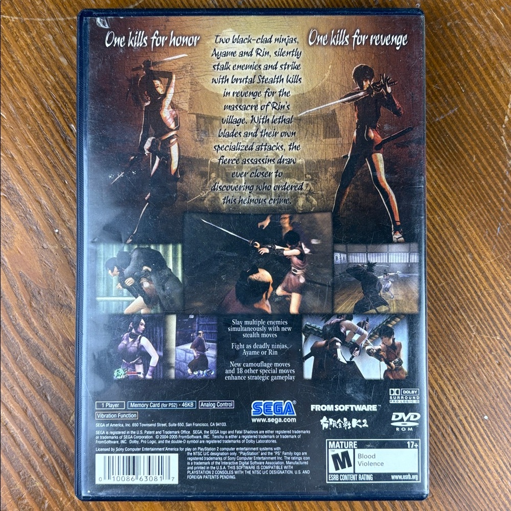 Tenchu: Fatal Shadows for PlayStation 2 - Picture 6 of 6